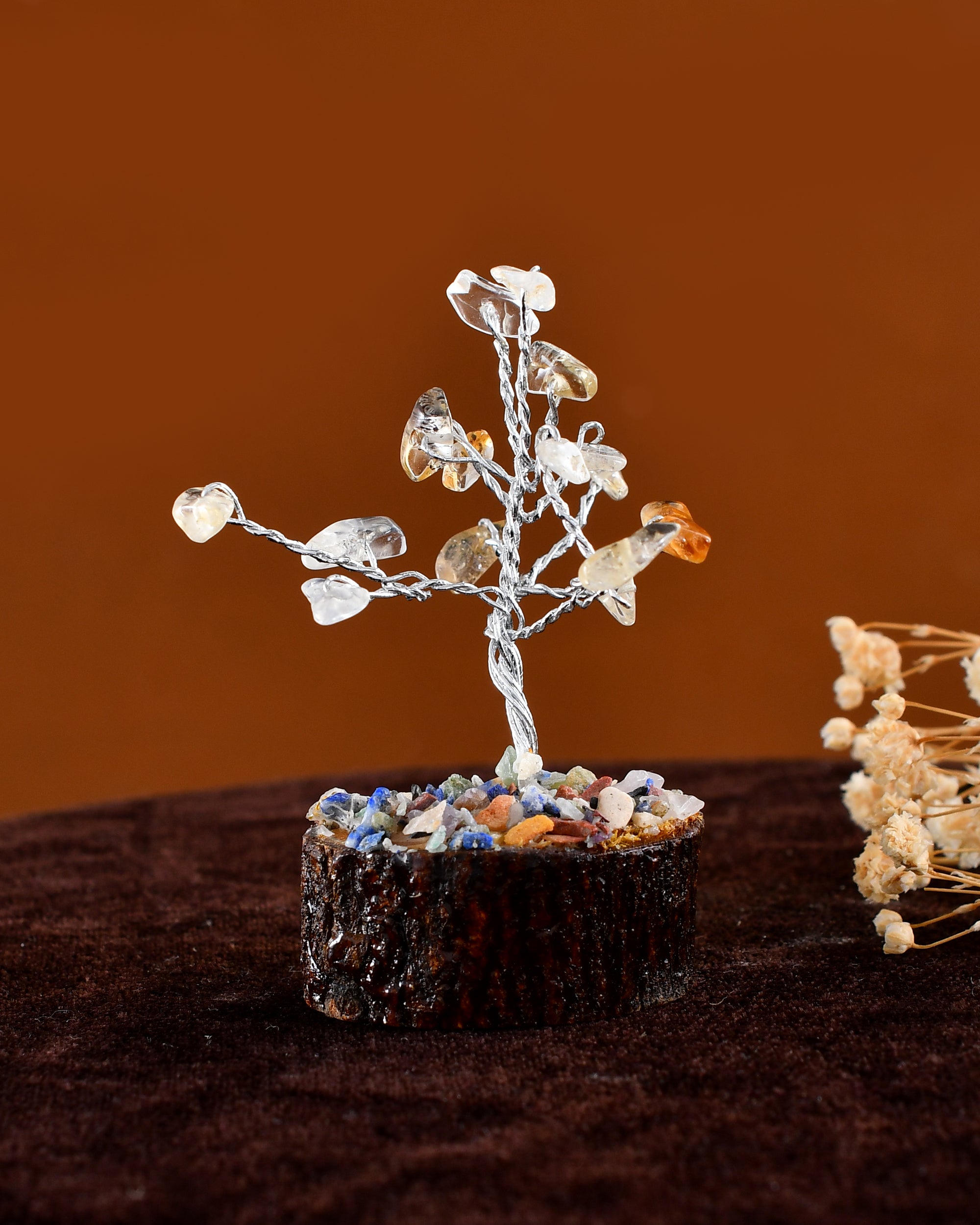 MINI CITRINE CRYSTAL TREE